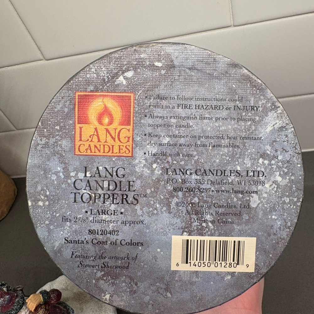Lang Candle Jar Toppers - Picture 6 of 6